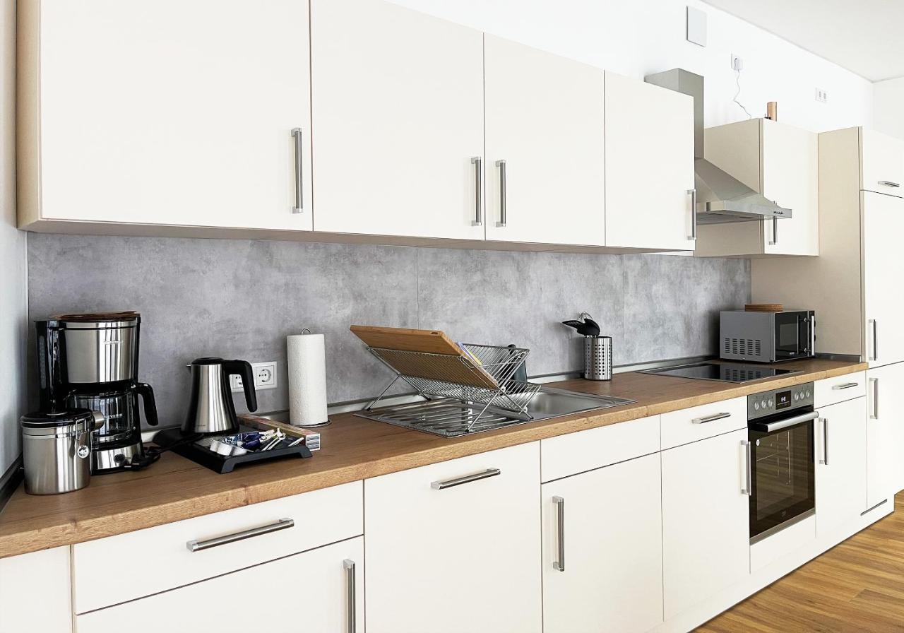 Moderne Apartments Im Herzen Der Stadt I Private Tiefgarage Mit Ladesaeulen I Home2Share Иббенбюрен Экстерьер фото